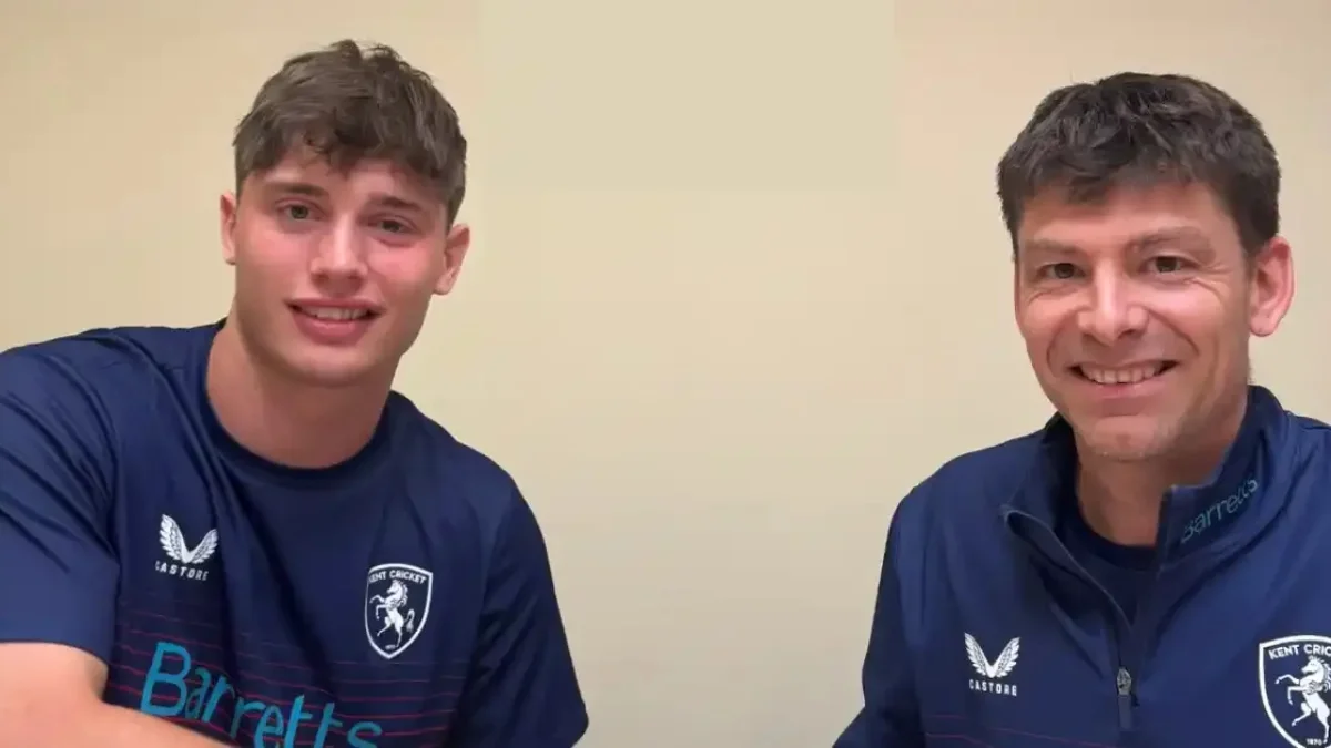 Corey Flintoff Follows His Father's Footsteps, Signs with Kent